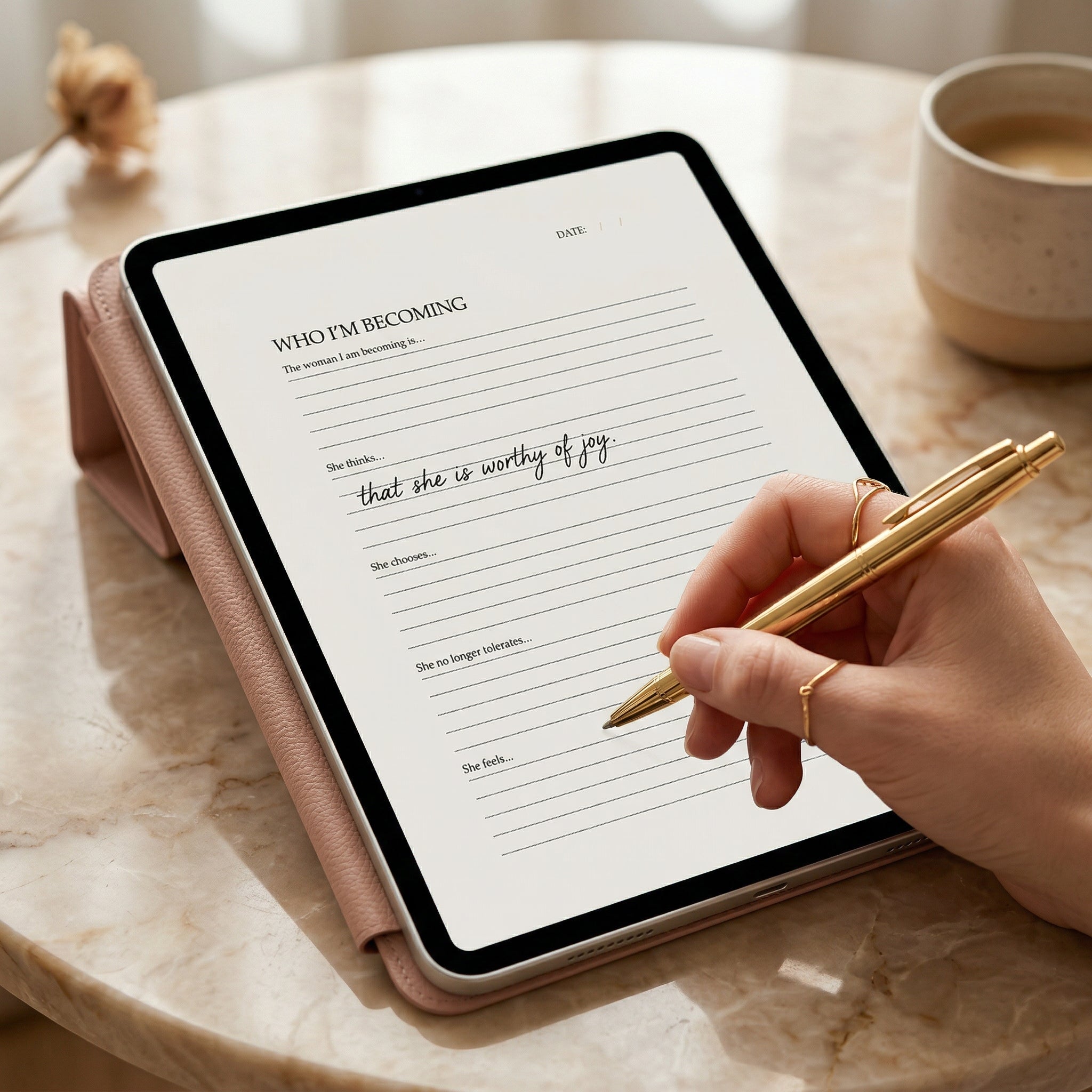 Becoming You — 21 Day Journal (Digital Bundle)